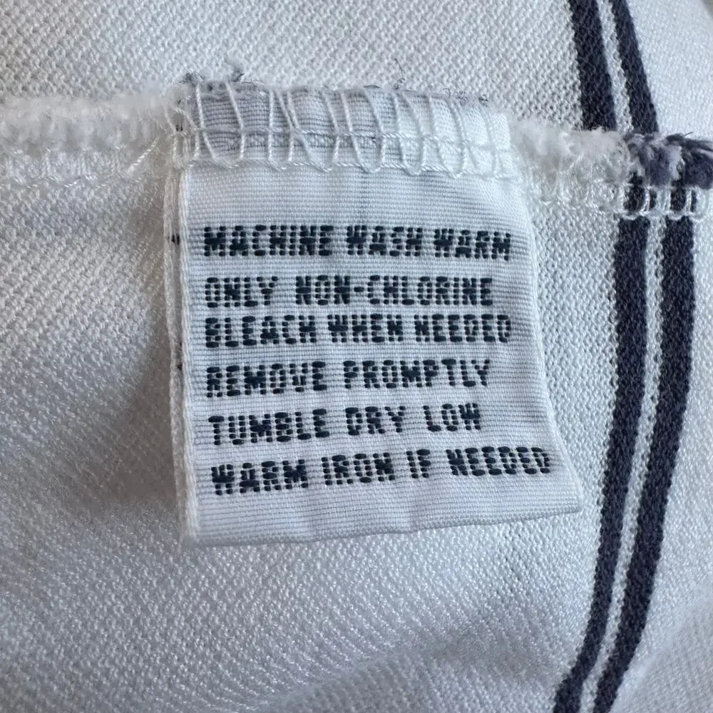 Vintage Polo Ralph Lauren Polo Shirt Men's Large Stripe Short Sleeve 100% Cotton